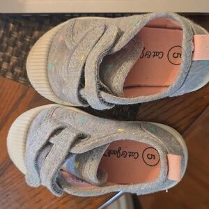 Cat and Jack velcro shoes